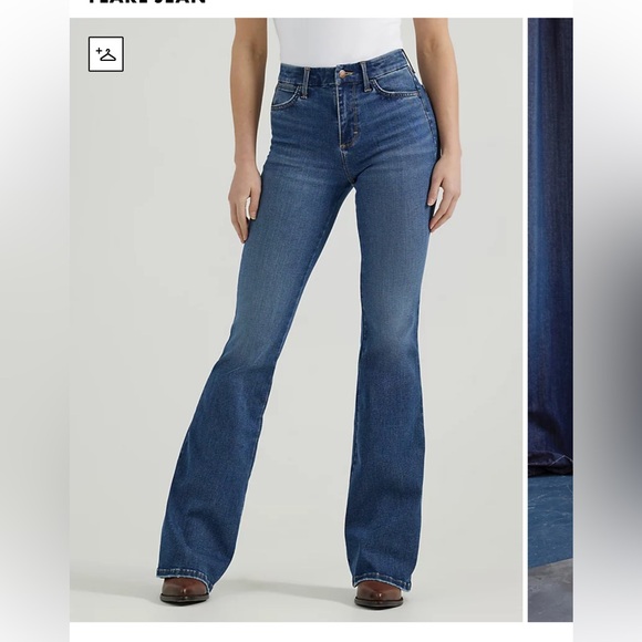 WOMEN'S WRANGLER BESPOKE HIGH RISE FLARE JEAN - Picture 2 of 3